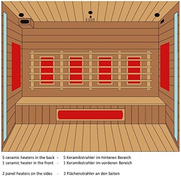 Home Deluxe Tropical L Infrarotsauna